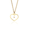 FREE Gold Heart-Shaped Mustard Seed Necklace